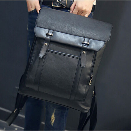 tas ransel kulit roll top black jakartanotebook tas ransel kulit roll top black jakartanotebook