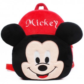 Tas Sekolah Anak Karakter Kartun Mickey Mouse - Red - 1