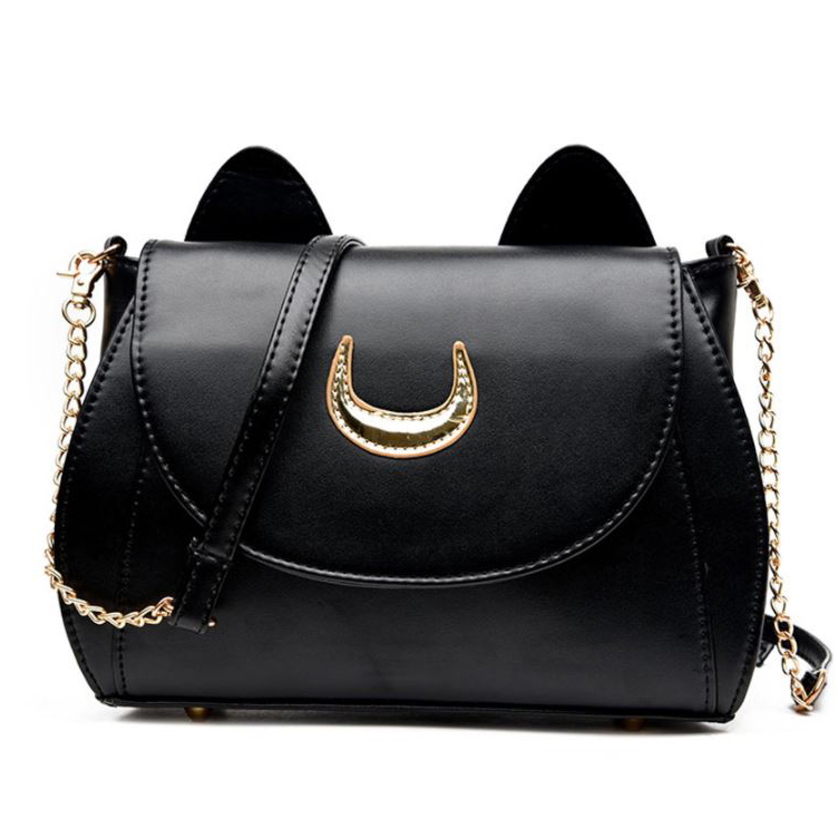 Tas Selempang Wanita Model Sailor Moon Black Tas Selempang Wanita Model Sailor Moon Black