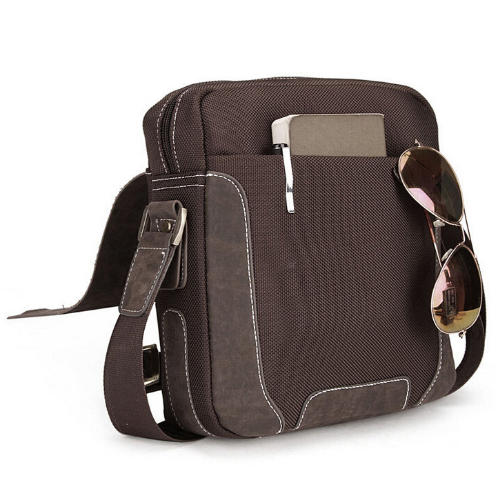 POLO Tas Selempang Pria Model Vertical Small Brown POLO Tas Selempang Pria Model Vertical Small Brown