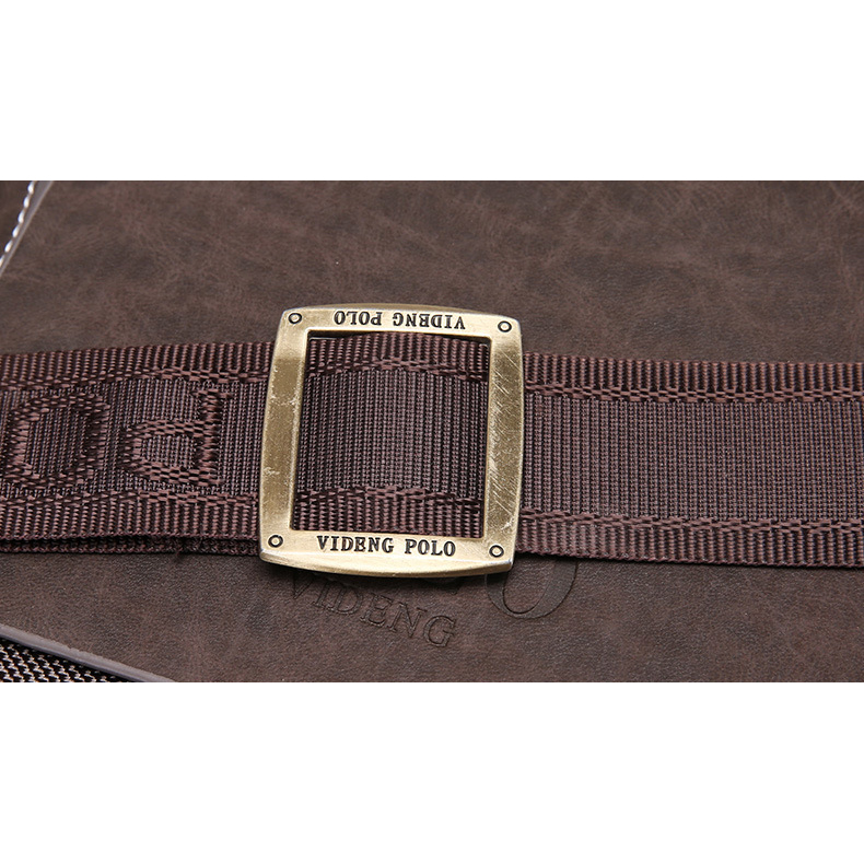 POLO Tas Selempang Pria Model Wide Small S914 Brown POLO Tas Selempang Pria Model Wide Small S914 Brown