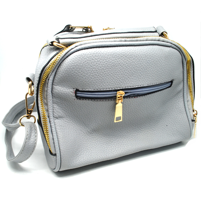 Tas Selempang Wanita Hair Ball Ornament Gray