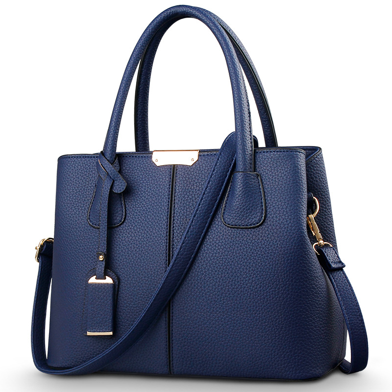 Tas Selempang Wanita Big Bag Navy Blue