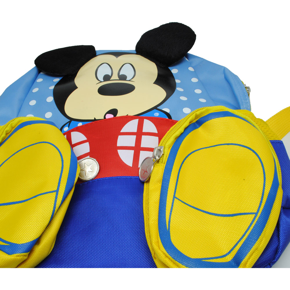 Tas Ransel Anak Model Kartun Mickey Dan Minnie Mouse Blue