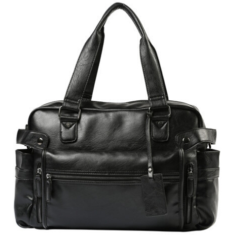 Tas Jinjing Wanita Vintage Leather Bag - K4010 - Black