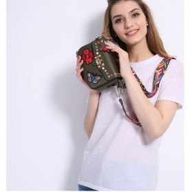 Tas Selempang Wanita Luxury Handbag - SABED1866 - Black - 8