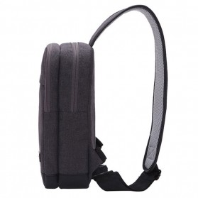 TINYAT Tas Selempang Sling Bag - T602 - Dark Gray - 3