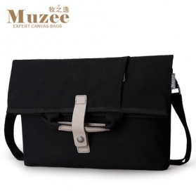 MUZEE Tas Selempang Messenger Bag - ME-1125 - Black - 1