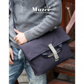 MUZEE Tas Selempang Messenger Bag - ME-1125 - Black - 5