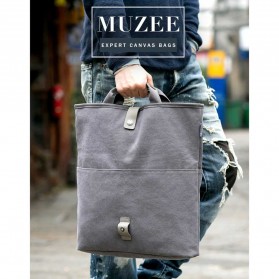 MUZEE Tas Selempang Messenger Bag - ME-1125 - Black - 7