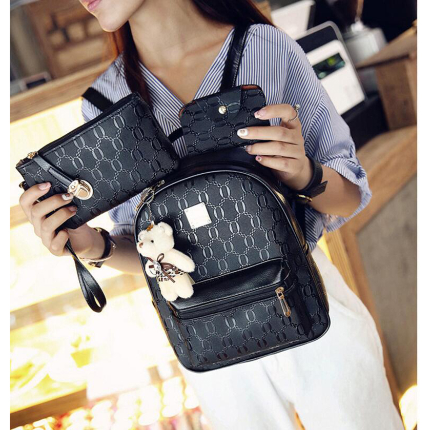 tas ransel fashion wanita bag in bag 4 in 1 black jakartanotebook tas ransel fashion wanita bag in bag 4 in 1 black jakartanotebook