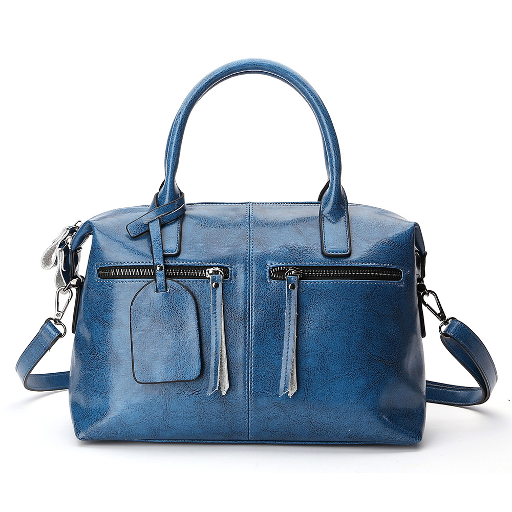 Tas Selempang Kulit Wanita Quality Leather Blue