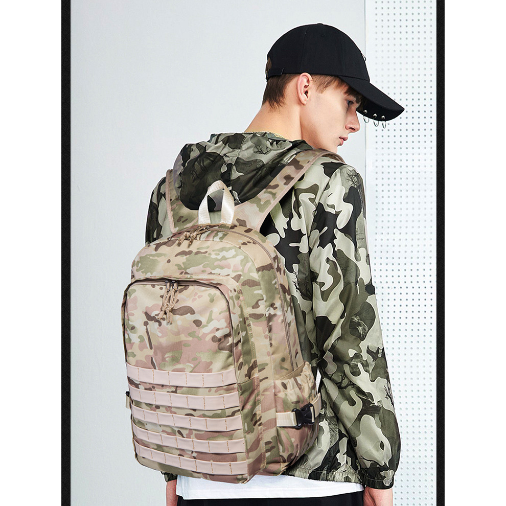 DC Meilun Tas Ransel Army PUBG Level 3 CJ001 Blue