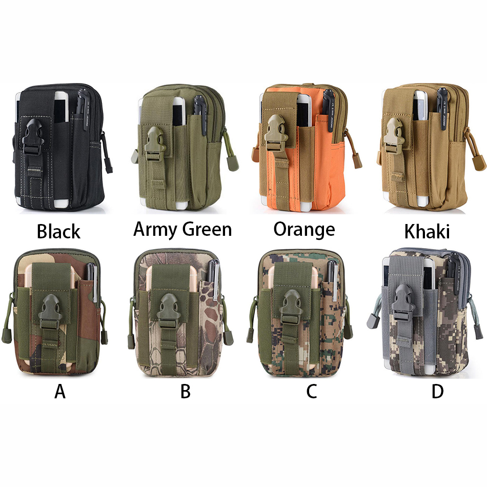 Tas Pinggang Mini Tactical Army Look - JSH1525 - Army Green - 4 ...