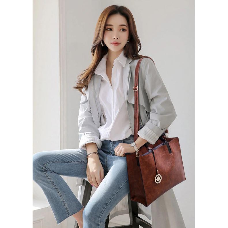 Tas Fashion  Korea  Wanita  Bag in Bag 3 in 1 XSJ B 40 