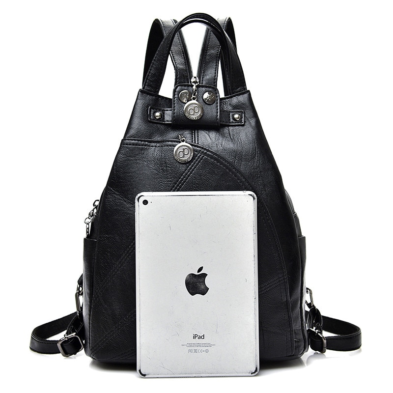 Jingpinpiju Dream Poris Tas Ransel Wanita Retro Kasual 