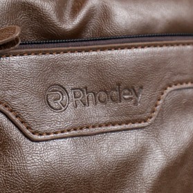 Rhodey Tas Selempang Messenger Crossbody Bag Pria dengan Dompet - 15036 - Coffee - 5