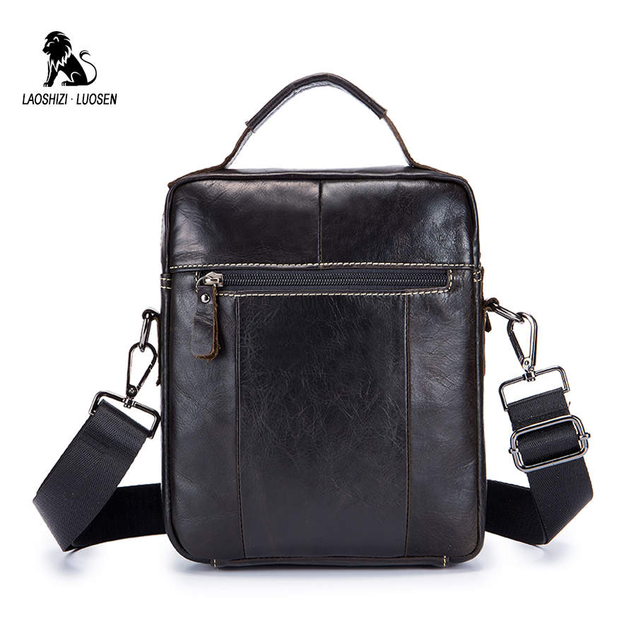 Laoshizi Luosen Tas Selempang Pria Bahan Kulit 91305 laoshizi luosen tas selempang pria bahan kulit 91305