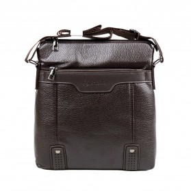 Rhodey Tas Selempang Pria Messenger Bag PU Leather - 18067 - Brown - 1