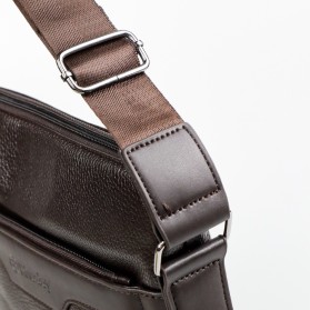 Rhodey Tas Selempang Pria Messenger Bag PU Leather - 18067 - Brown - 4