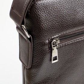 Rhodey Tas Selempang Pria Messenger Bag PU Leather - 18067 - Brown - 5
