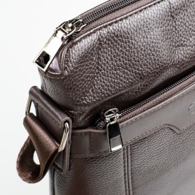 Rhodey Tas Selempang Pria Messenger Bag PU Leather - 18067 - Brown - 6