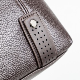 Rhodey Tas Selempang Pria Messenger Bag PU Leather - 18067 - Brown - 7