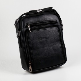 Rhodey Tas Selempang Pria Messenger Bag PU Leather - 18062 - Black