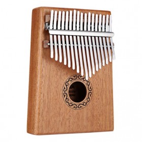 Afecto Kalimba Thumb Piano Musical Toys 17 Note Sound - W-17T - Wooden