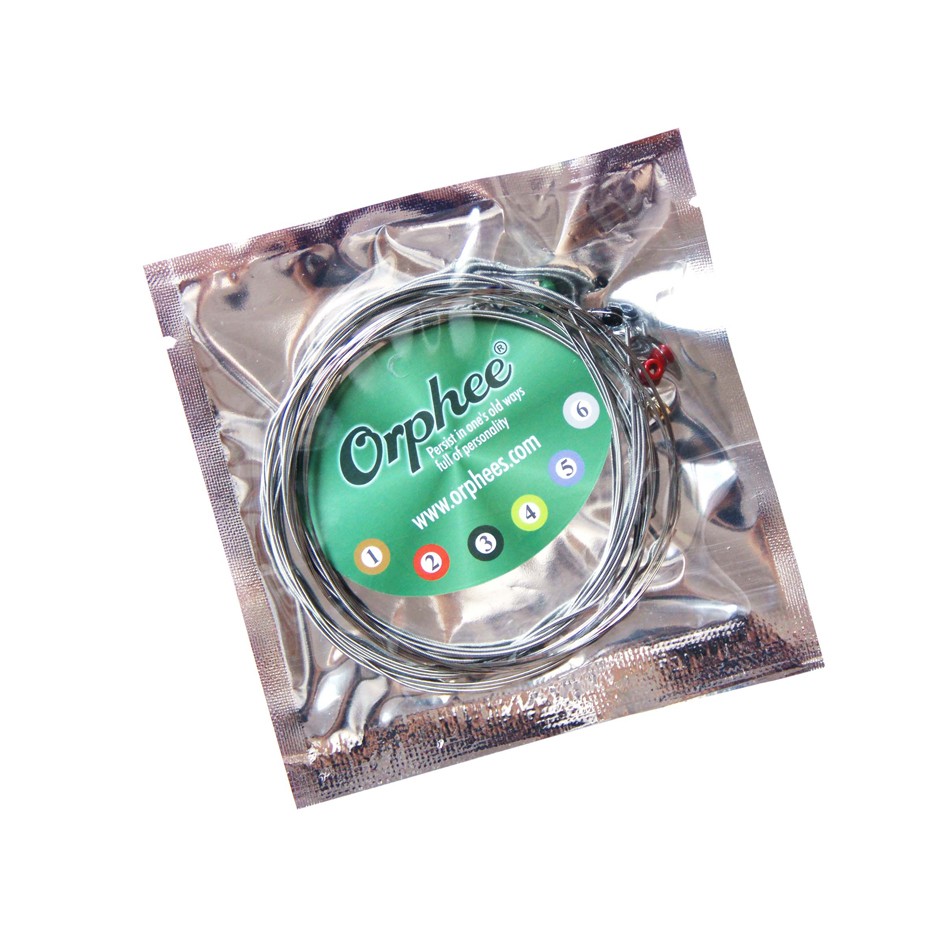 Orphee Senar Gitar String Nickle .010-.046 - RX-17 - Green 