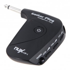 Amplifier Gitar Dengan Plug Headphone - NUX GP-1 - Black - 3