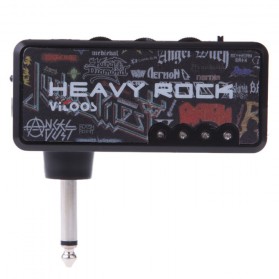 Ammoon Amplifier Gitar Jack 6.5mm Dengan Plug Headphone 3.5mm - Black - 2