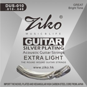 Ziko Senar Gitar String .010-.048 - DUS-010