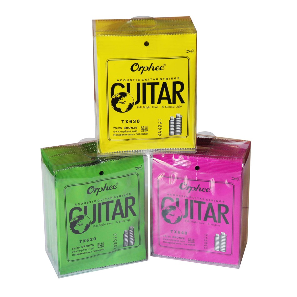 Orphee Senar Gitar String Bronze .011-.052 - TX630 