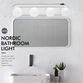 Spark Lampu Bohlam Make Up Studio Glow Super Bright - NJ07004 - White - 2