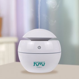 Taffware Air Humidifier Ultrasonic Aromatherapy Oil Diffuser Minimalist - HUMI K-003-1 - White