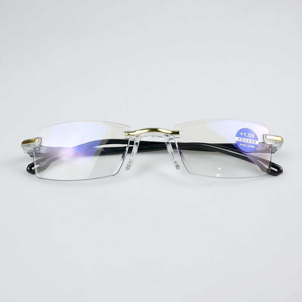 Gambar produk BELMON Kacamata Baca Frameless Anti Blue Light Reading Glasses Plus 1 - 641