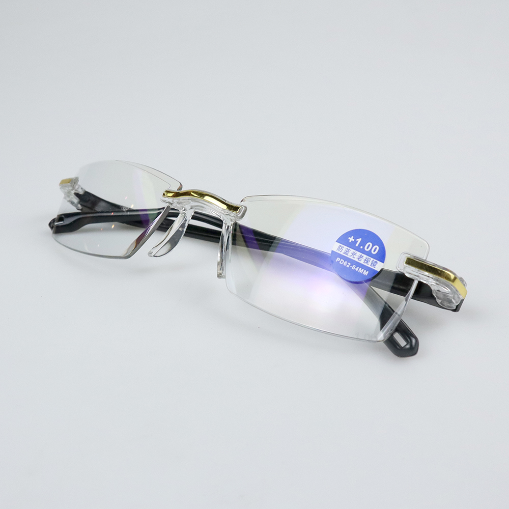 Gambar produk BELMON Kacamata Baca Frameless Anti Blue Light Reading Glasses Plus 1 - 641