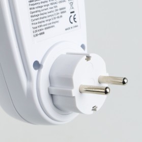 Taffware Famirosa kWh Meter Pengukur Biaya Lisrik Rumah Multifungsi - KWE-PM01 - White - 5