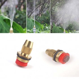 Water Mist Sprinkler Drip Irigasi Penyiram Nozzle Brass 1/2 Inch 1 PCS - JM008 - Copper