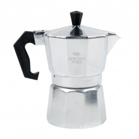 One Two Cups Espresso Coffee Maker Moka 