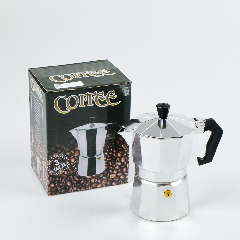 One Two Cups Espresso Coffee Maker Moka 