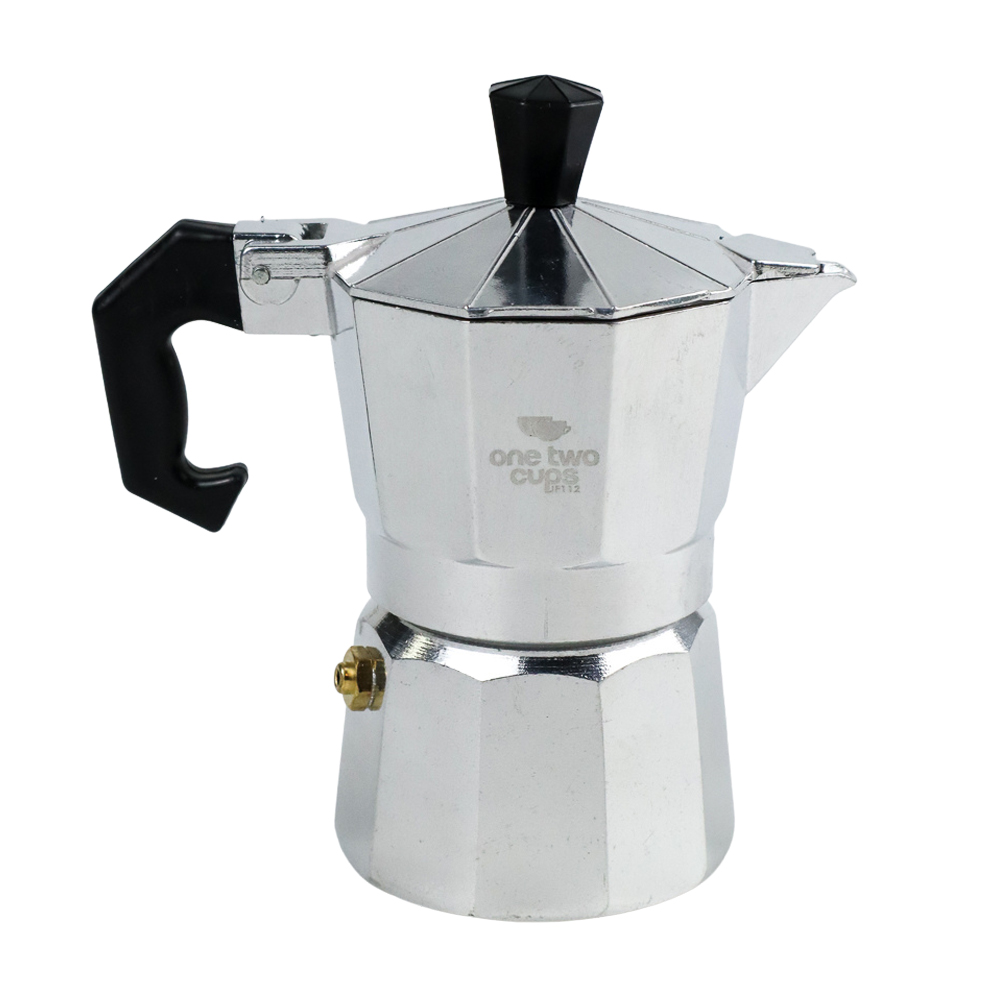 One Two Cups Espresso Coffee Maker Moka 