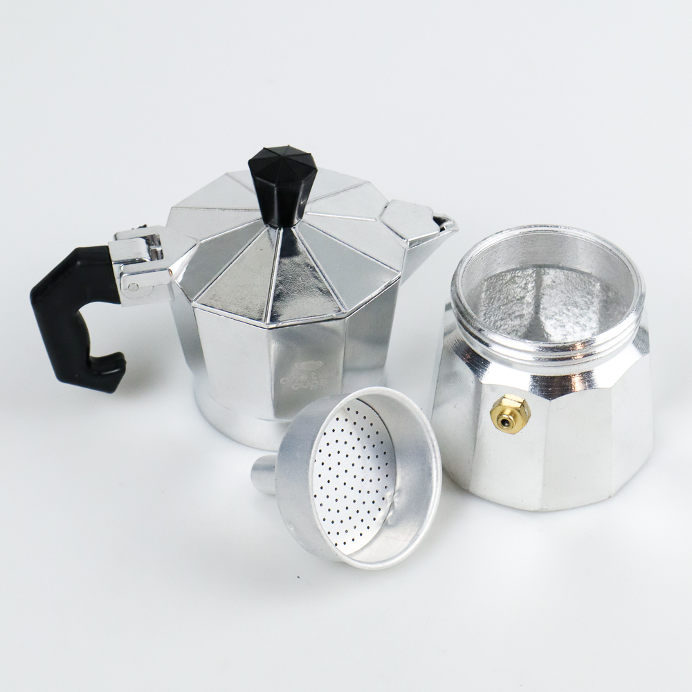 One Two Cups Espresso Coffee Maker Moka 