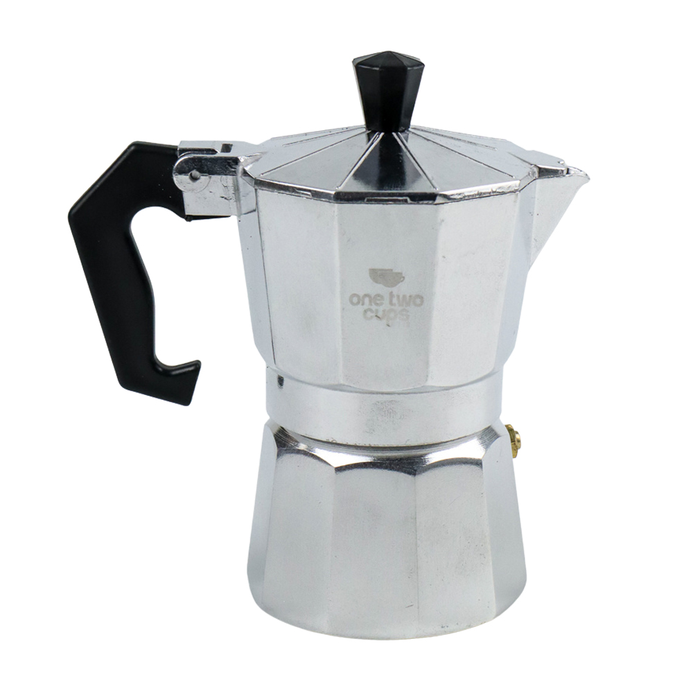 One Two Cups Espresso Coffee Maker Moka 