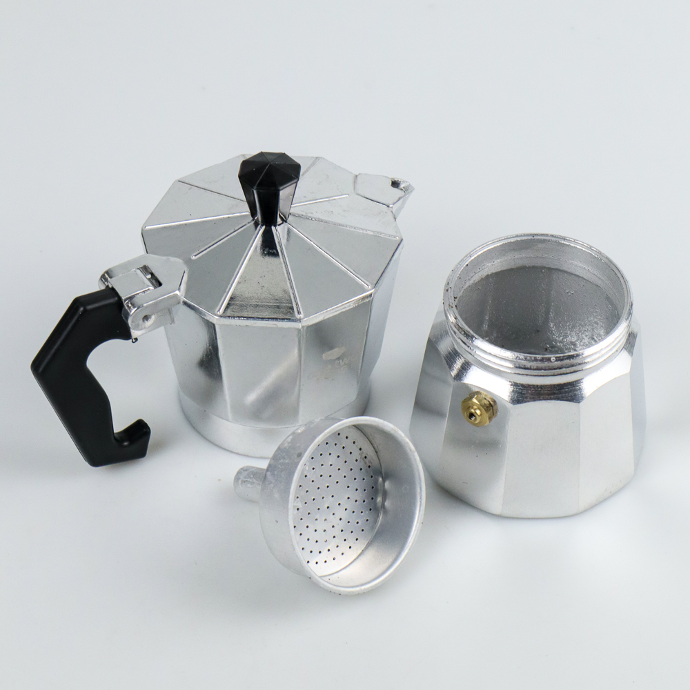 One Two Cups Espresso Coffee Maker Moka 