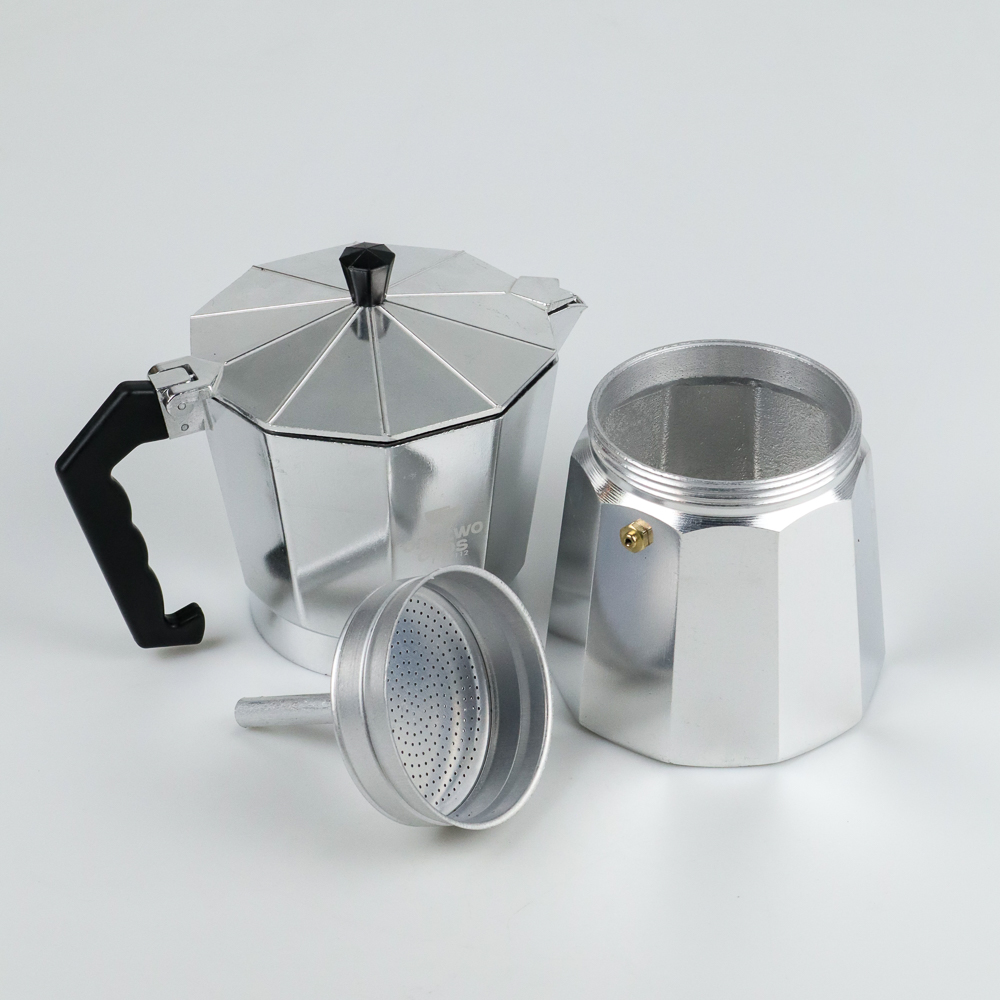 One Two Cups Espresso Coffee Maker Moka 