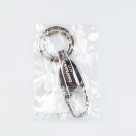 Taffware Gantungan Kunci Carabiner Keychain Stainless Steel - K372 - Silver - 6