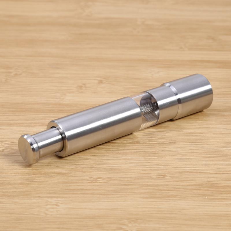 ... VKTECH Penggiling Biji Lada Merica Pepper Mill Manual Hand Grinder 135ml - 15CE8 - Silver ...