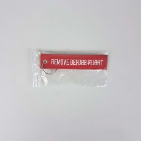 Doreen Gantungan Kunci Fashion Tag Remove Before Flight - AE120693 - Red - 5